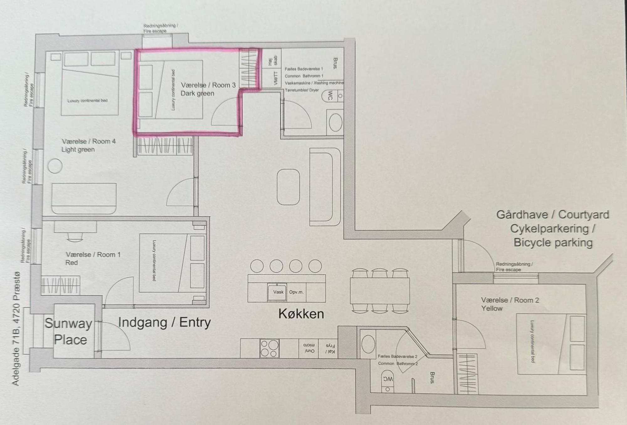 Appartamento Sunway Place Præstø Esterno foto